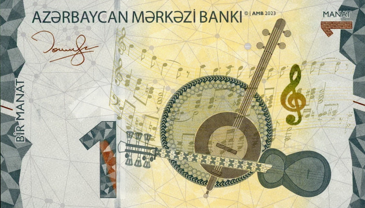 Azerbaijan Manat UNC Banknote – Banknotecoinstamp