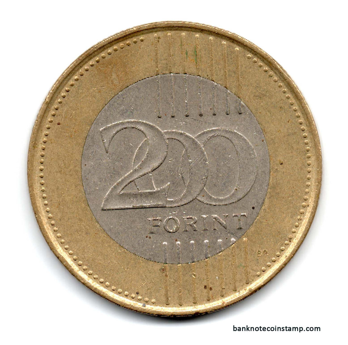 Hungary 200 Forint Used Coin Banknotecoinstamp