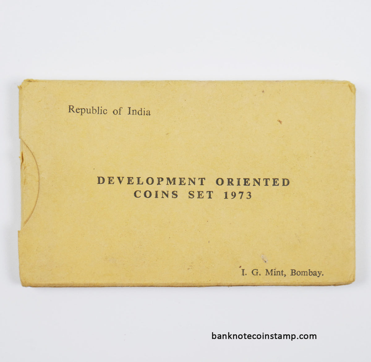 India 1973 Development Oriented Used Coin Set