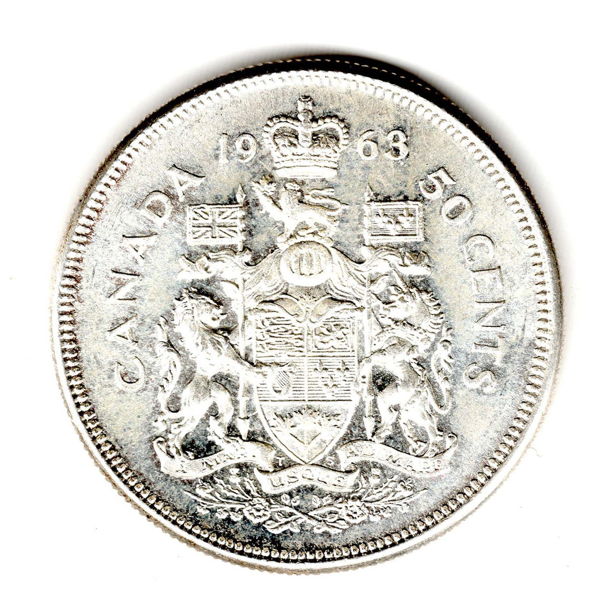 World Silver - Canada 1952 50 Cents