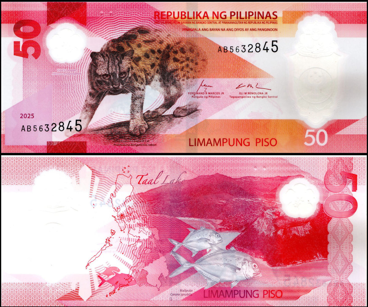 New Philippines 50 polymer banknotes – Banknotecoinstamp