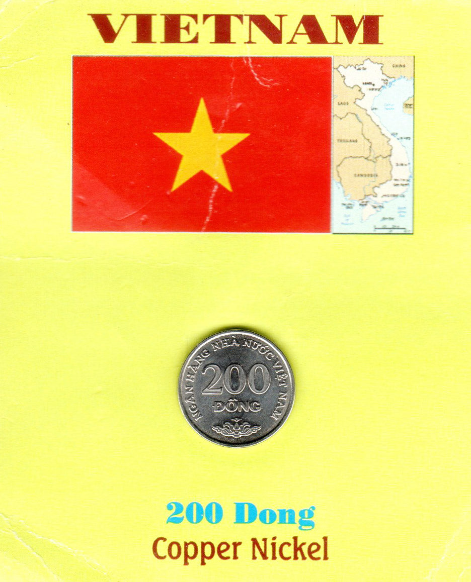Vietnam 200 Dong Used Coin Banknotecoinstamp