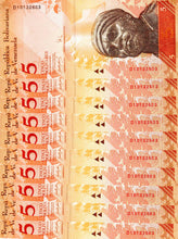 Venezuela 5 Bolivares ( D10132603 - D10132693) 10 Banknotes