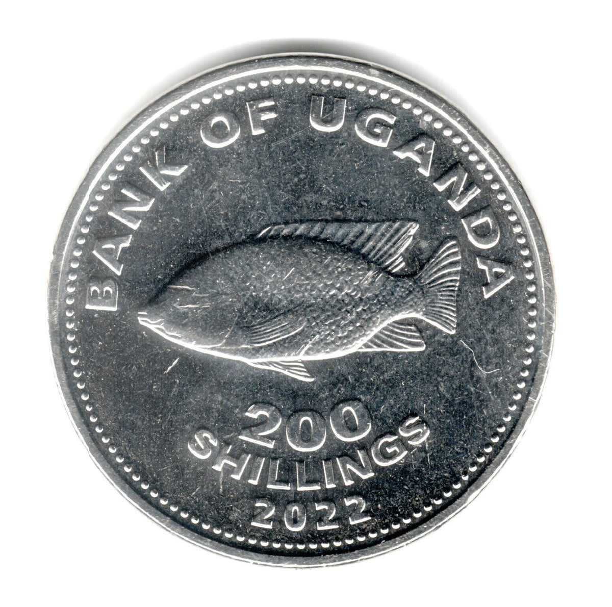 Uganda 200 Shillings Used Coin – Banknotecoinstamp