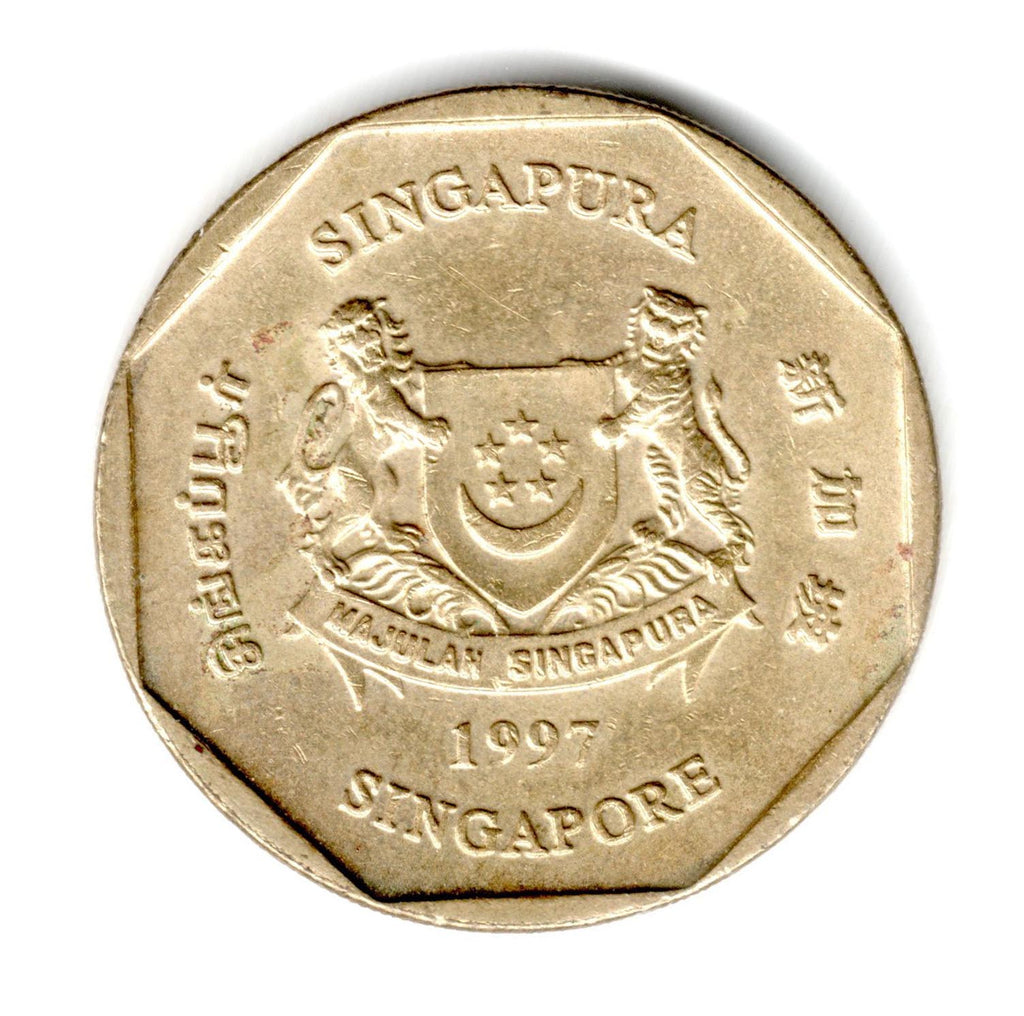 Singapore Dollar Used Coin – Banknotecoinstamp