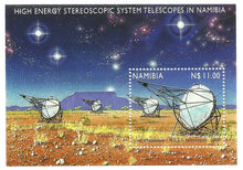 Telescope in Namibia - Miniature Sheet