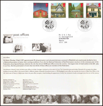 British Post Offices Royal Mail FDC