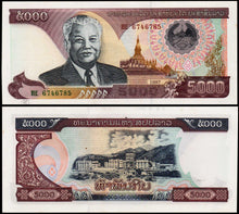 Laos 5000 Banknote