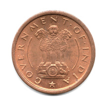 Gov. of India Horse 1 Pice 1954 Used Coin