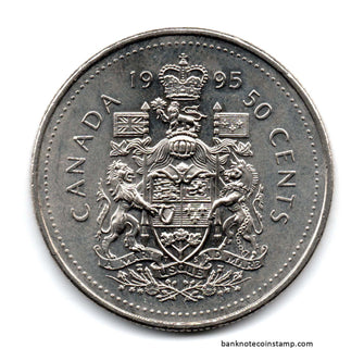 Canada 50 Cents Elizabath II Used Coin