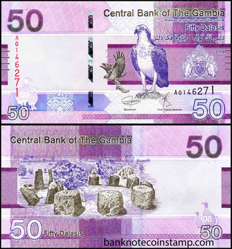 Gambia 50 Dalasis Banknote
