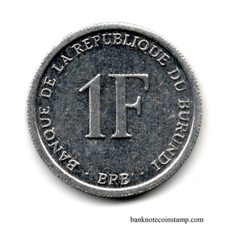 Burundi 1 Franc Used Coin