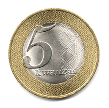 Angola 5 Kwanzas UNC Coin