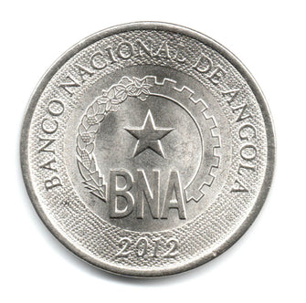 Angola 50 Centimos UNC Coin