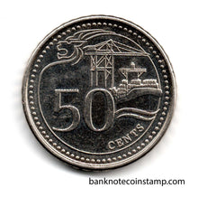 Singapore 50 Cents Used Coin