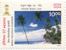India Anjuna Beach - Goa Postage Stamp