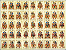 India Maharaja Suheldev Full Sheet Stamps