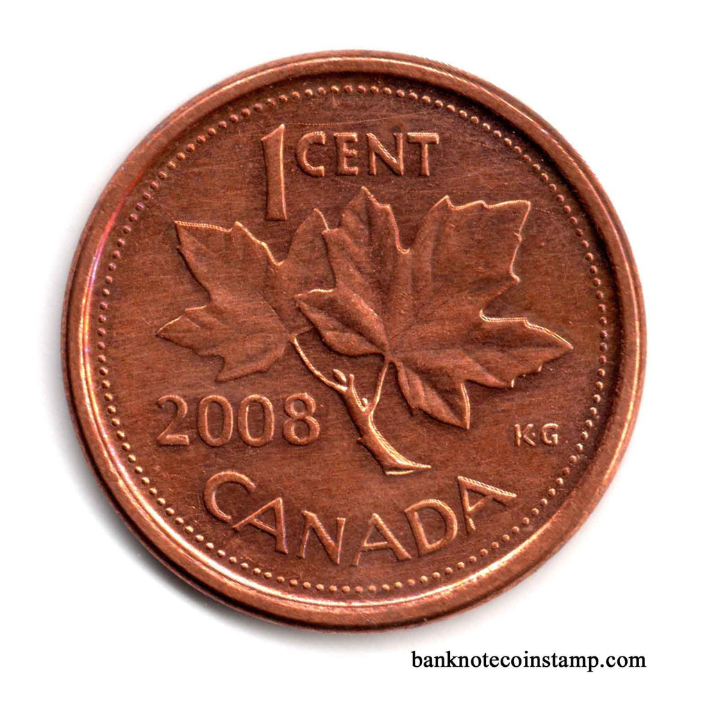 Canada 1 Cent Used Coin Banknotecoinstamp