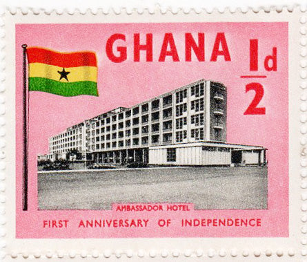 Ghana Independence Postage Stamp – Banknotecoinstamp