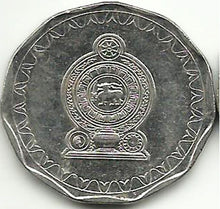 Sri Lankan 10 rupee  Used  coin