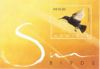 Namibia Birds Miniature sheet
