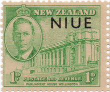 New zealand Parliament House Wellington postage Stamp