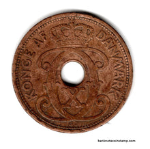 Denmark 5 Øre - Christian X Used Coin