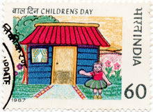 India Children's Day Postage Stamp