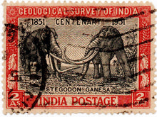 India Centenary of Geological Survey Postage Stamp