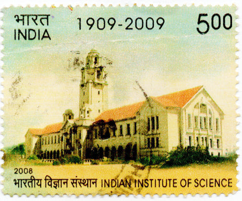 India Indian Institute of Science Used Postage Stamp – Banknotecoinstamp