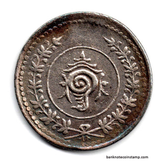 Travancore 1 Fanam Without Year Used Coin