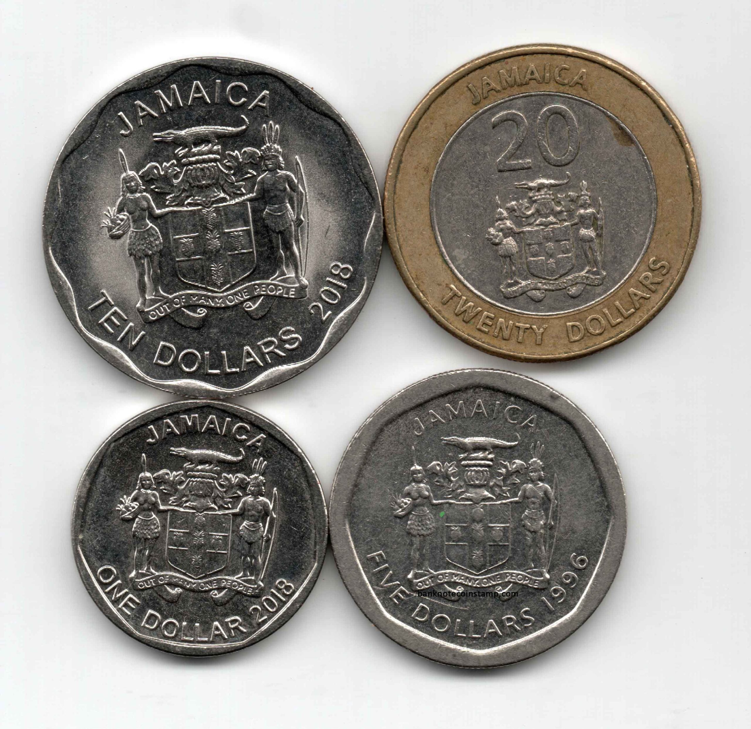 Jamaican Money Coins Five jamaican-money-coins-five