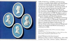 GB Book of Stamps of Story of Wedgwood. 33 Machin Derivatives in 4 Separate  Panes. Collectors, Journalers, Scrapbookers 