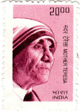 India Mother Teresa Postage Stamp– Banknotecoinstamp