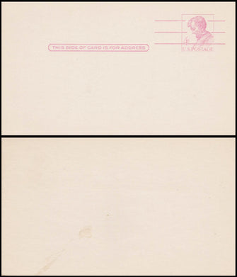 USA 1970  Abraham Lincoln **POSTAL STATIONERY Card