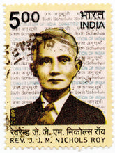 India REV. J. J. M. Nichols Roy Postage Stamp