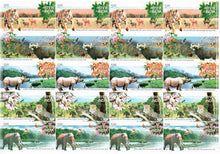 India Animals World wide Life & National Park Full Sheet Stamp