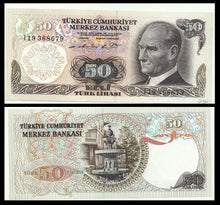 Turkey 50 Lirasi
