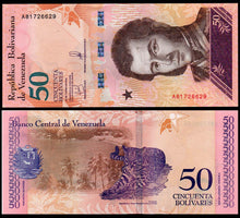 Venezuela 50 Bolívar Soberano