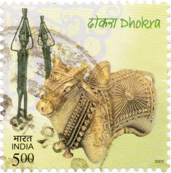 India Dhokra Used Postage Stamp