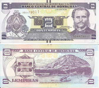 Honduras 2 Lempiras