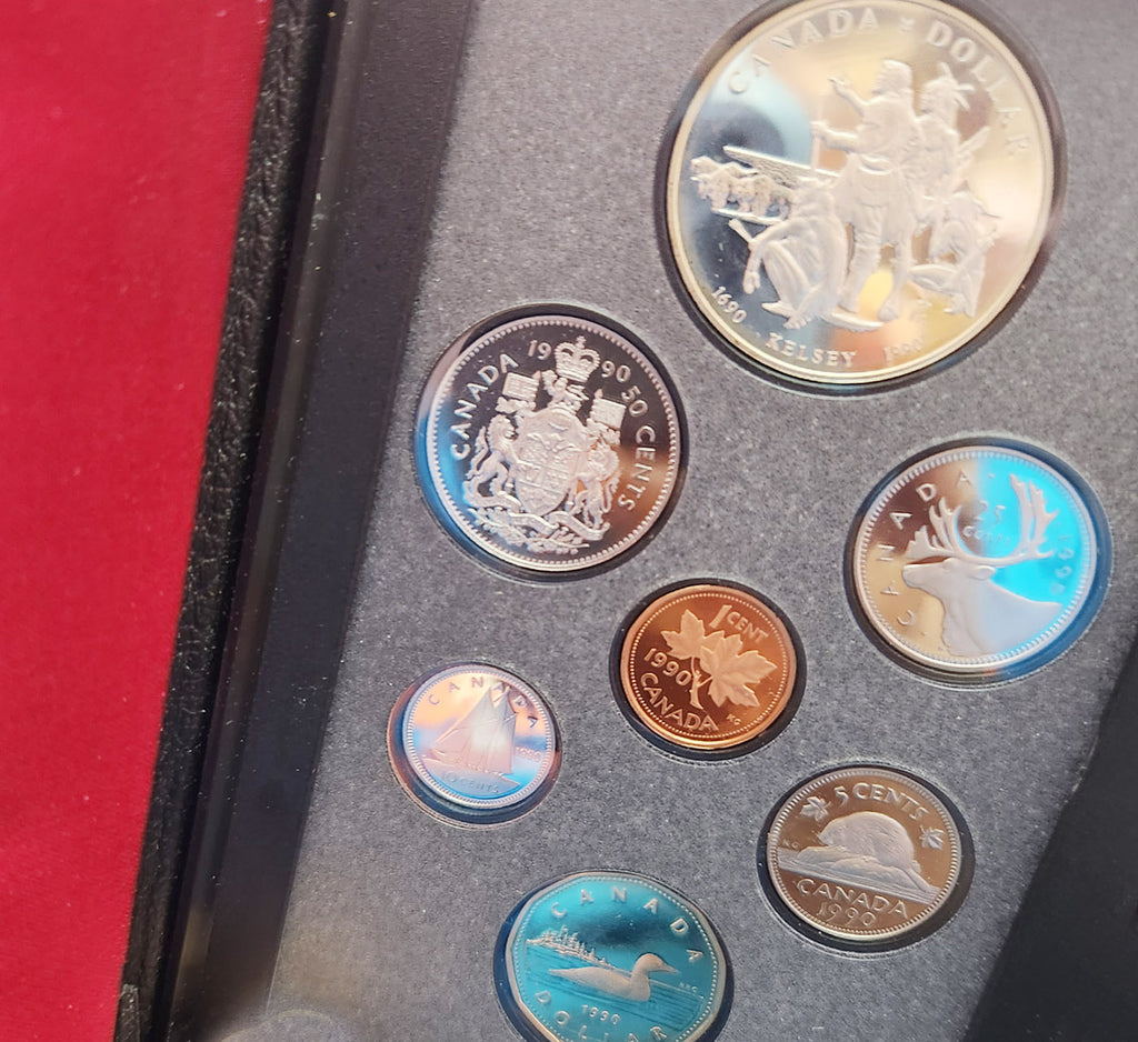 Royal Canadian Mint Elizabeth II Henry Kelsey Set Of 7 Coins With
