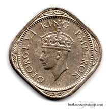 India King Emperor George VI Half Anna 1947 Used Coin