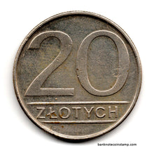 Poland 20 Złotych Used Coin