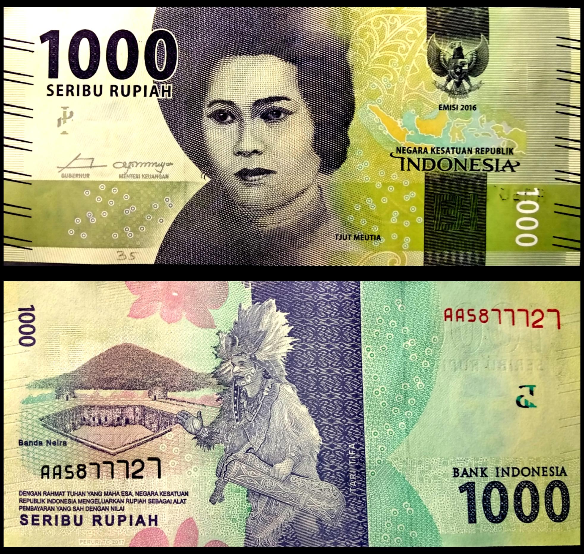 Indonesia 1000 Rupiah – Banknotecoinstamp